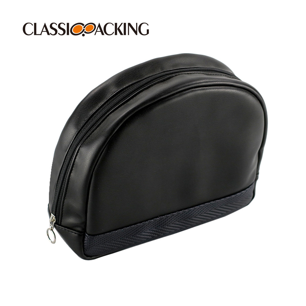 Moderno simple pu material cosmético bolsa de almacenamiento impermeable bolsa de lavado coreano ins estilo cosmético bolsa se puede imprimir registro