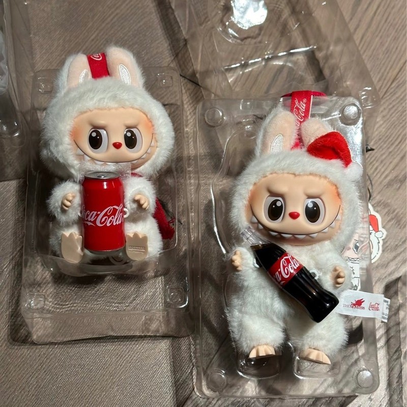 祖国版广东货拉布布可乐三代心动马卡龙可乐系列搪胶盲盒毛绒玩具|undefined