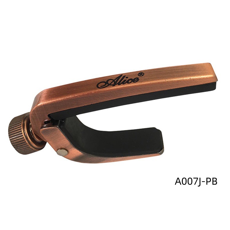 Selección mundial A007J Alice guitarra acústica guitarra eléctrica capo clip de transferencia de metal