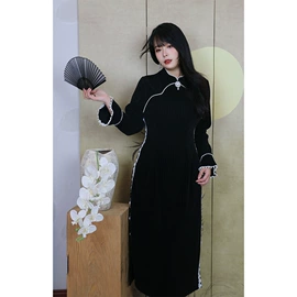 大码连衣裙;大码休闲套装;旗袍