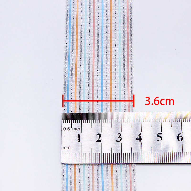 3.6cm���ߵ�����˿֯�� Ьñװ�α�֯�����ϻ��߲�ɫ����֯����