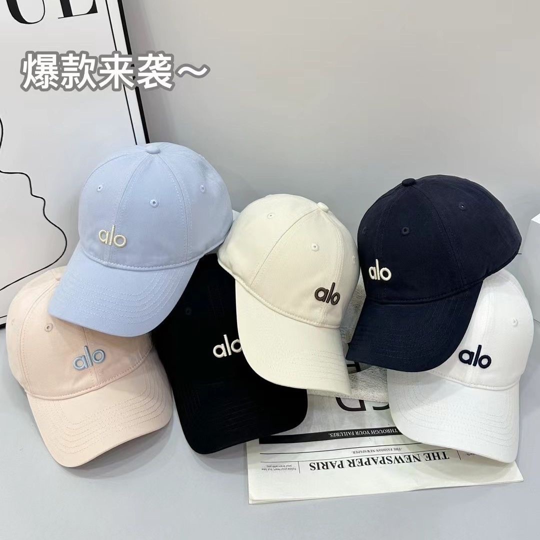 Estándar original alo nuevo sombrero de visera casual de techo duro modelos de pareja para hombres y mujeres sombrero de protección solar transpirable de todo fósforo