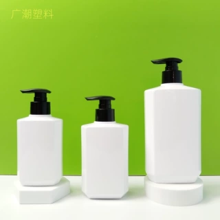 250ml300ml洗面奶瓶按压乳液瓶500ml洗发水瓶沐浴露瓶六角瓶PET塑