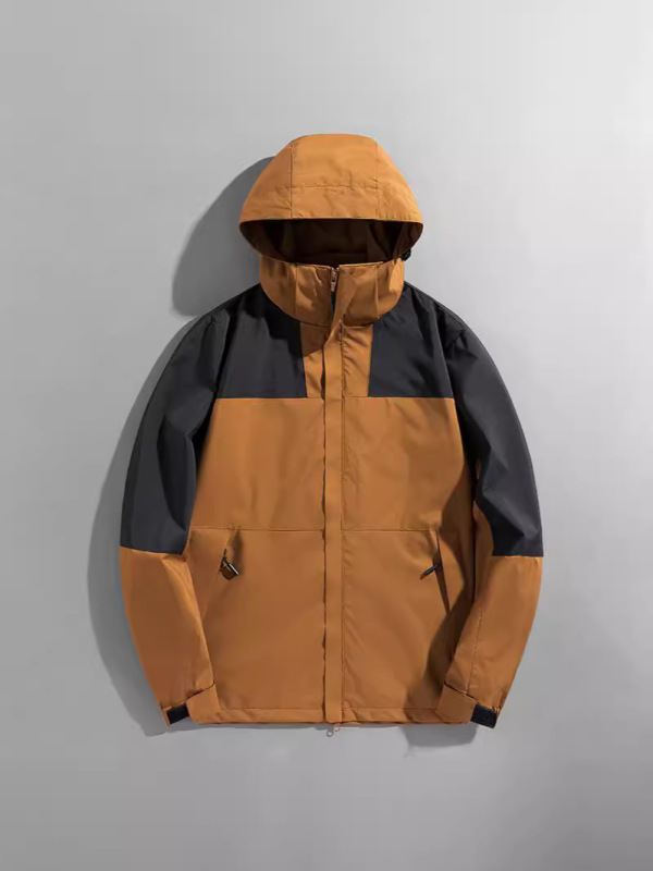 ジャケット男性秋の新商品は帽子を外すことができます。|undefined