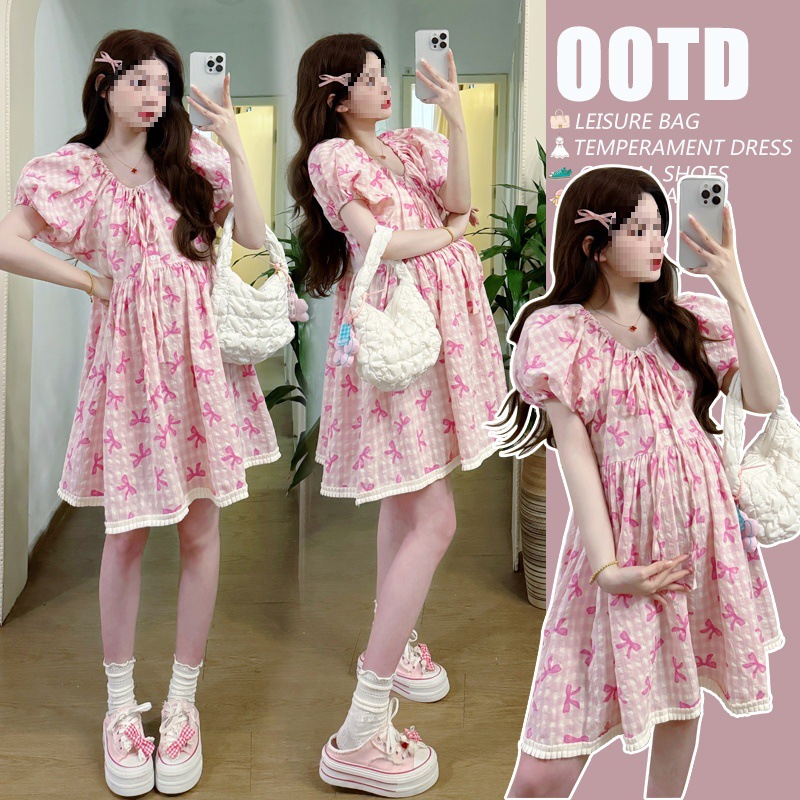 Summer fresh cute lace doll for pregnant