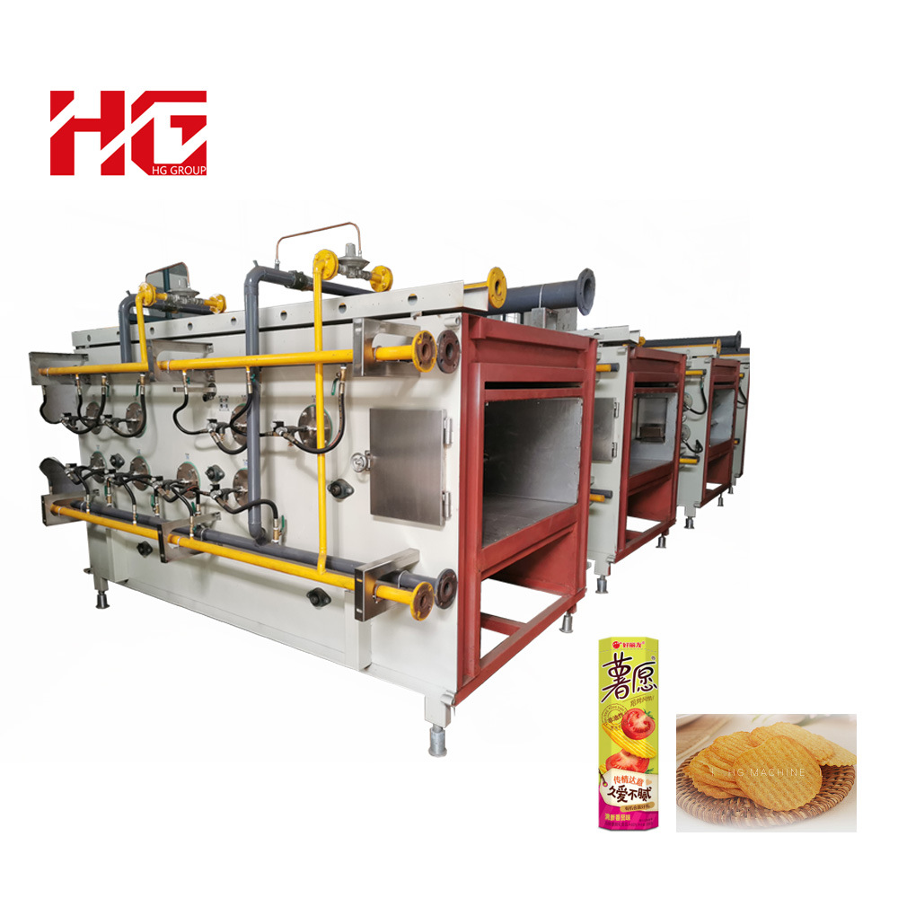 恒光机械 全自动烘焙薯片生产流水线 口感 好品质优 投资必备节能