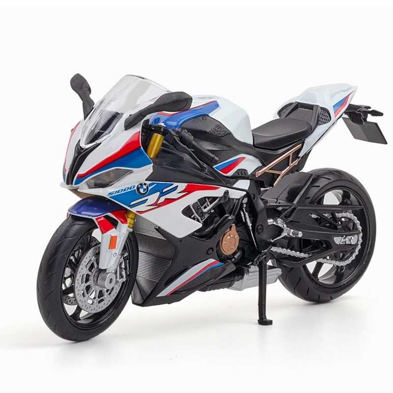 (Boxed) simulation 1 to 12 BMW Honda S1000RR alloy motorcycle model ornaments trembles the same