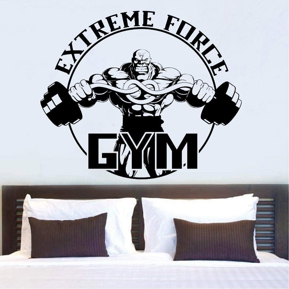 EXTREME FORCE GYM杠铃举重 wall decor跨境亚马逊速卖通DW8352