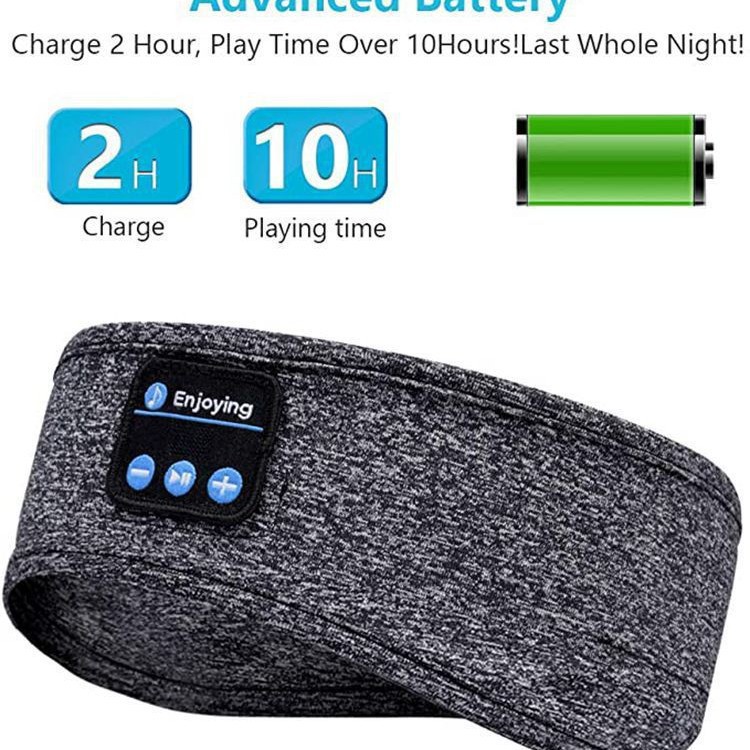 Cross-border Smart Sports Headband Wireless Bluetooth Call Headband Music Stereo Knitted Bluetooth Headscarf Headband