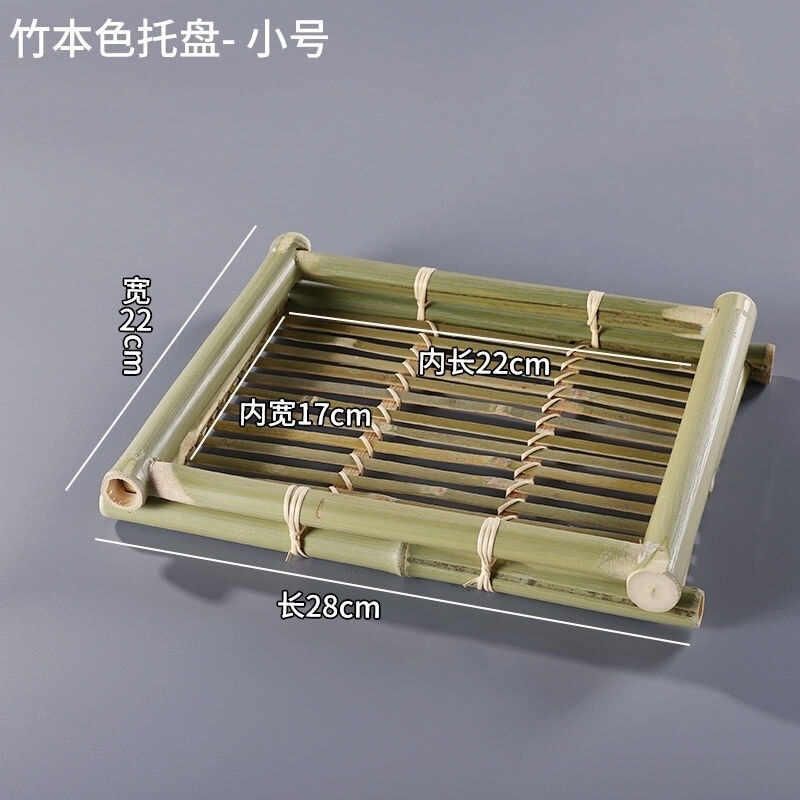 手作りの竹の編み製品の小さい竹のかごの丸い棚は箕のホテルのレストランの間食の果物のお菓子の皿のマントーのかごを振りかけます。|undefined