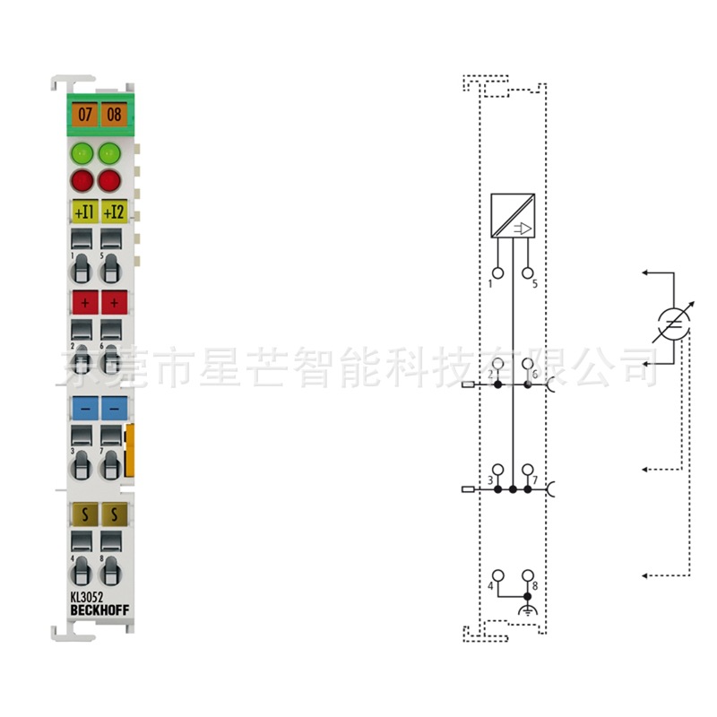 倍福KL3052总线端子模块德国BECKHOFFKL全新原装现货议价现货特价