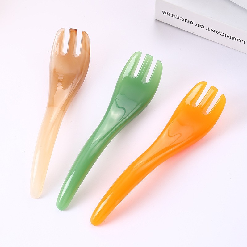 Scalp Massage Comb Three-Claw Meridian Gua Sha Tool Handheld Head Therapy Beauty Care Stick overview