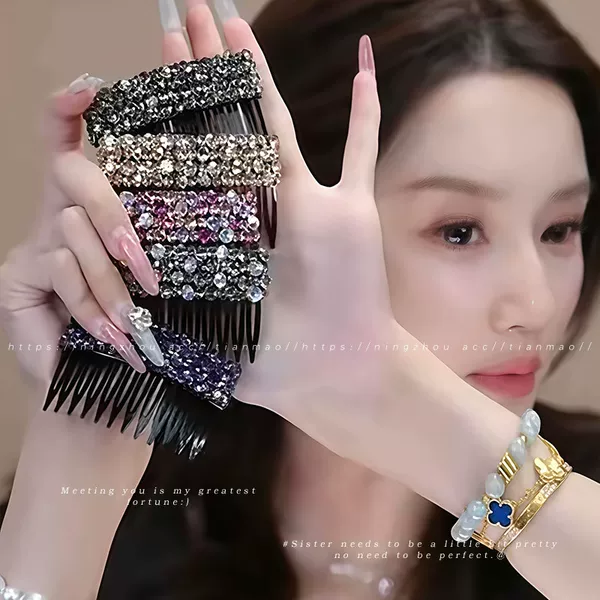 Birthday Crown Hair Accessory, Cute Duckbill Hair Clip, Side Clip for Bangs, Beautiful Small Hairpin, Hair Accessory for Women, Hair Clip for Stray Hair