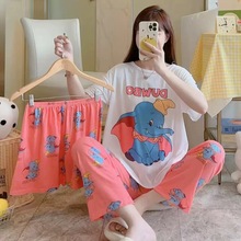 睡衣女三件套3 sets Pajamas the Middle East卡通外贸家居服