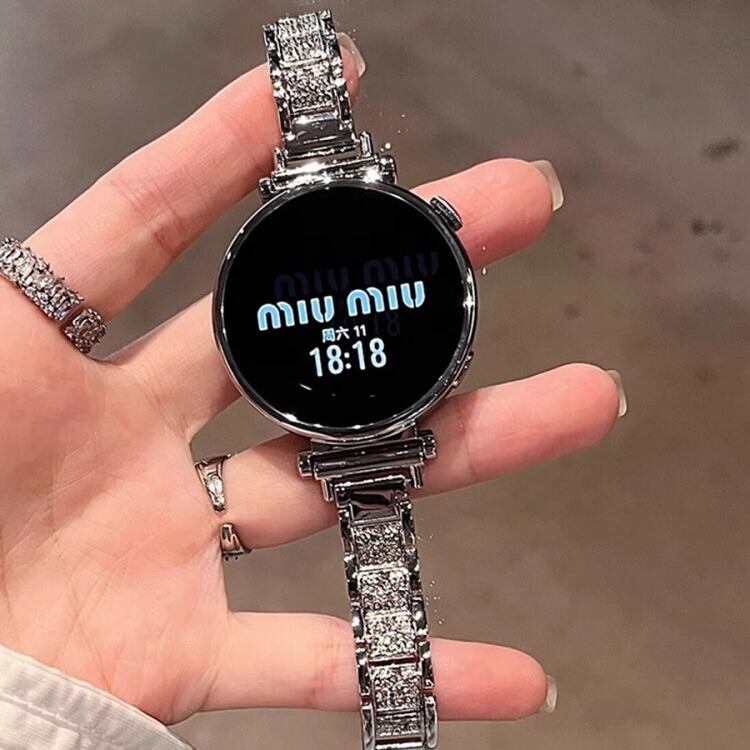 Suitable for Huawei Gt4 Watch Strap, New Gt5/6 Full Diamond Gt3 Women's Watch Strap, Special for Watch 4/3 Pro Watch Strap, 41mm