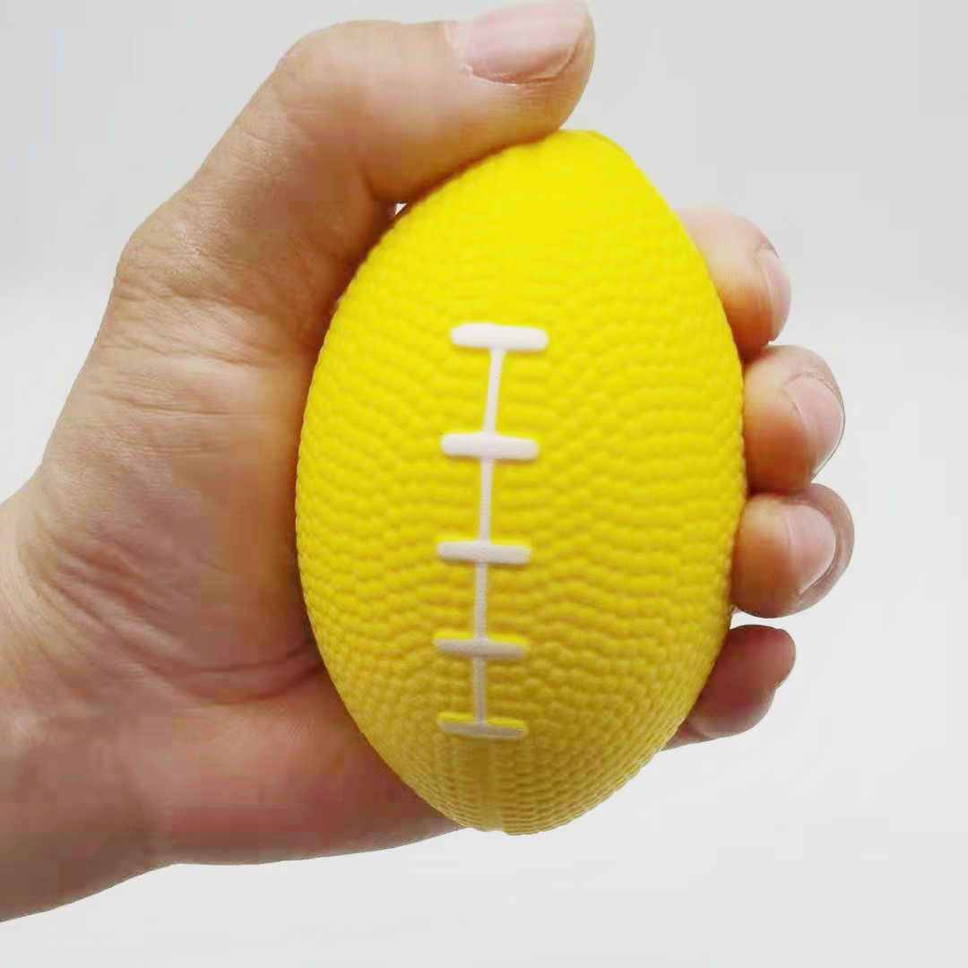 4cm pu ventilación estrés bola transfronteriza protección del medio ambiente niños squeeze bola pu espuma sólida esponja elástica bola de juguete