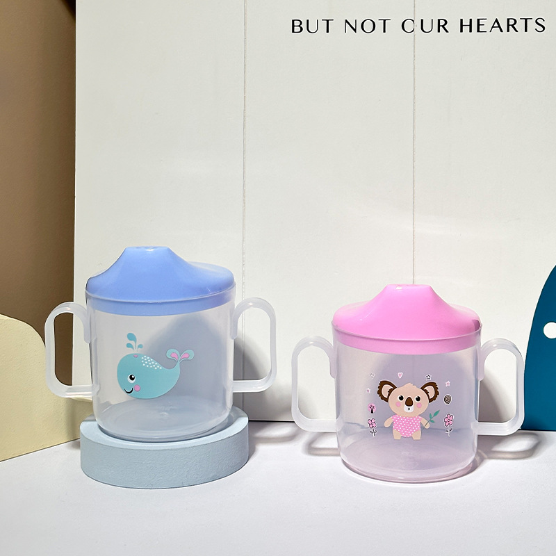 Vaso Aprendizaje Antiasfixia Pico de Pato para Niños de PP Antiderrame y Fácil Limpieza