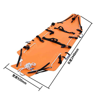 Fire Rescue Roll-Type Foldableing Soft Stretcher 200X50 X5Cm Life-Saving Stretcher High-Altitude Mountain Rescue Stretcher