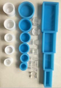 Metallographic cold mosaic mold PCB metallographic slice mold, crystal glue mold, model clip silicone soft mold