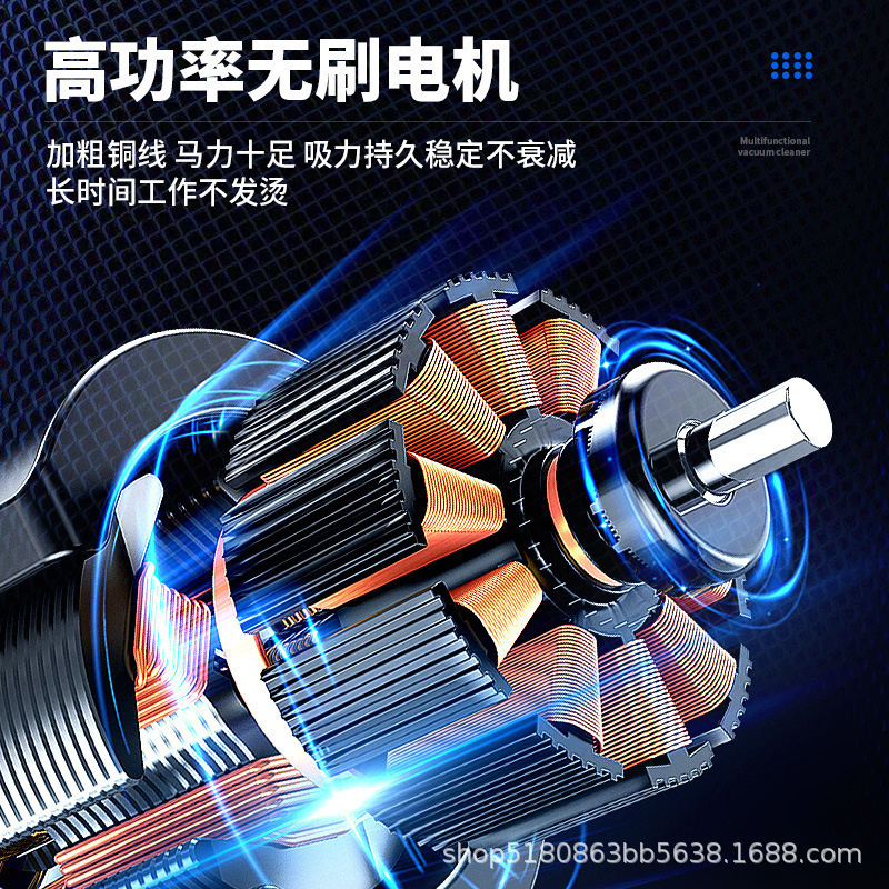 Wireless handheld small vacuum cleaner for home use with light…