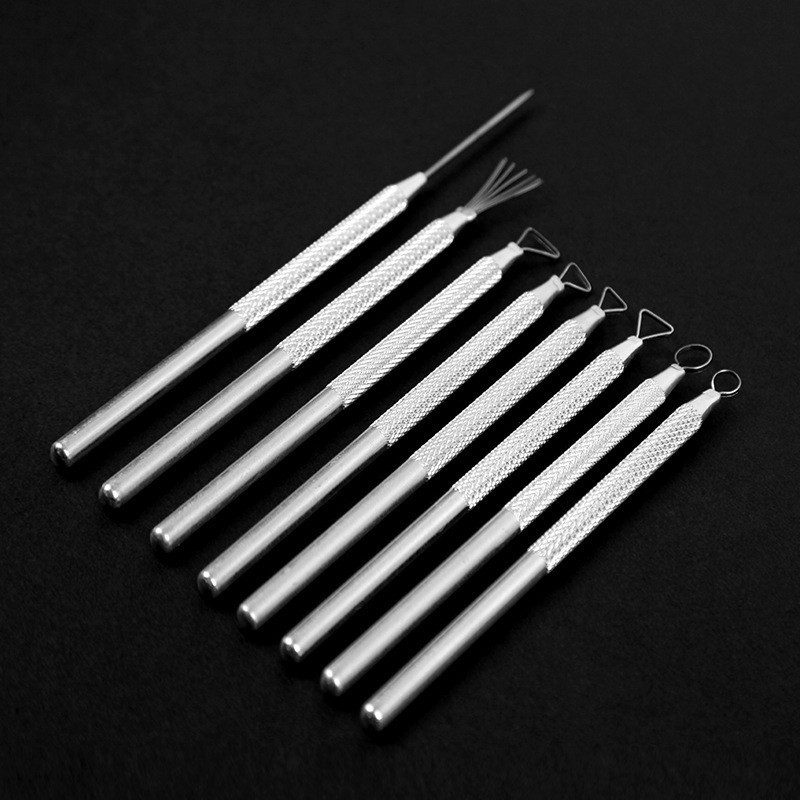 Conjunto de herramientas de cerámica transfronterizas de barro de cerámica de escultura DIY fábrica directa