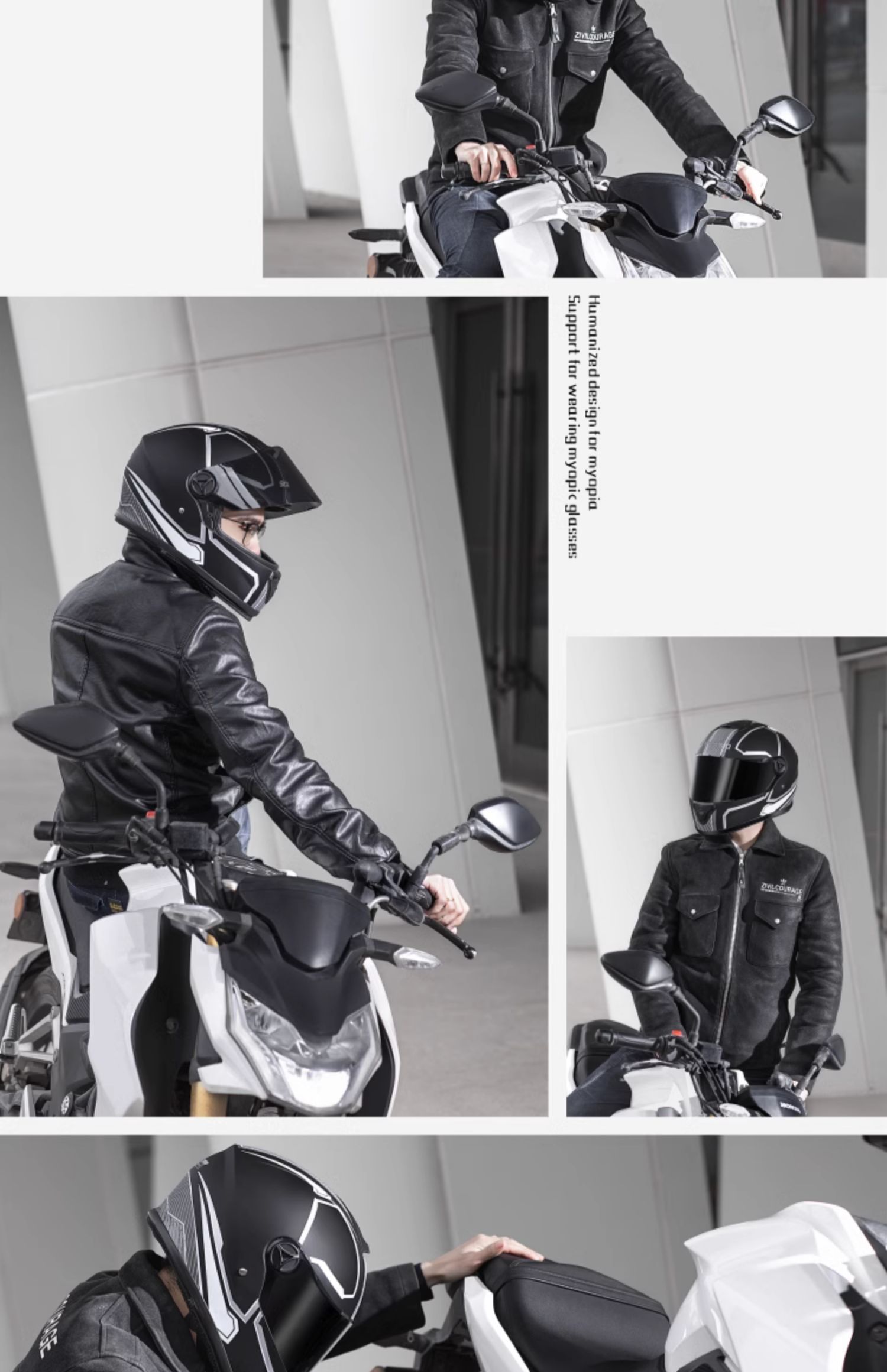 Winter Electric Motorcycle Helmet 3C Certified