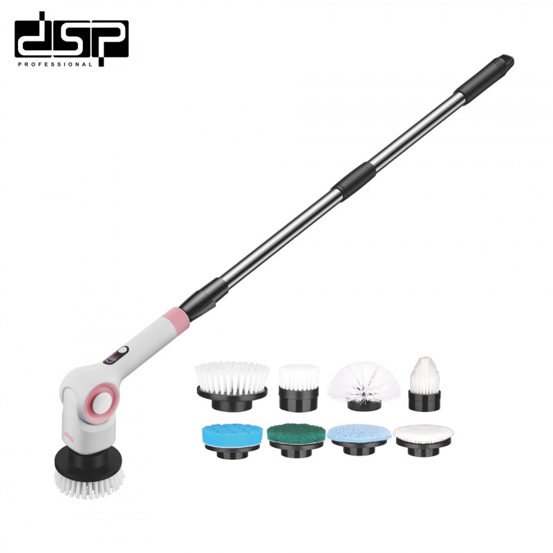 DSP/Dansong Household Kitchen Wireless Small Multi-Function Handheld 11-in-1 Electric Cleaning Brush