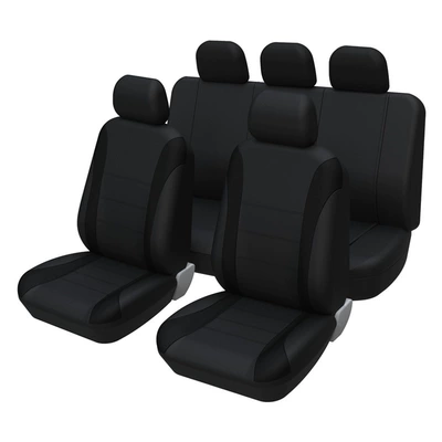 Covers, Universal Seat Covers, Seat: Universal seat cover - black-5-seater-universal-size