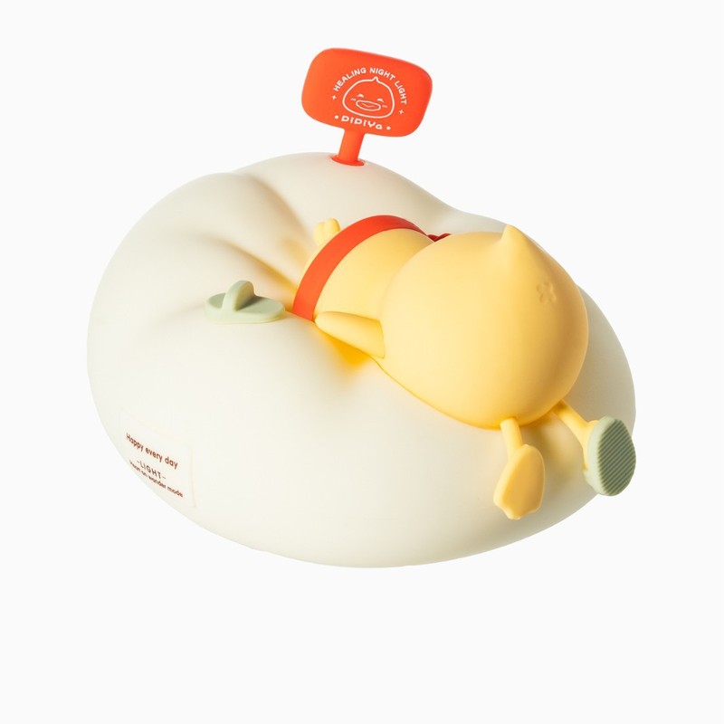 Tianwo Butt Duck ナイトライトソファカラフルなパットライト寝室睡眠コンパニオン睡眠赤ちゃん授乳子供のベッドサイドランプ|undefined