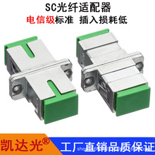 SC-SC单联光纤适配器法兰适配器光纤耦合器法兰盘连接器