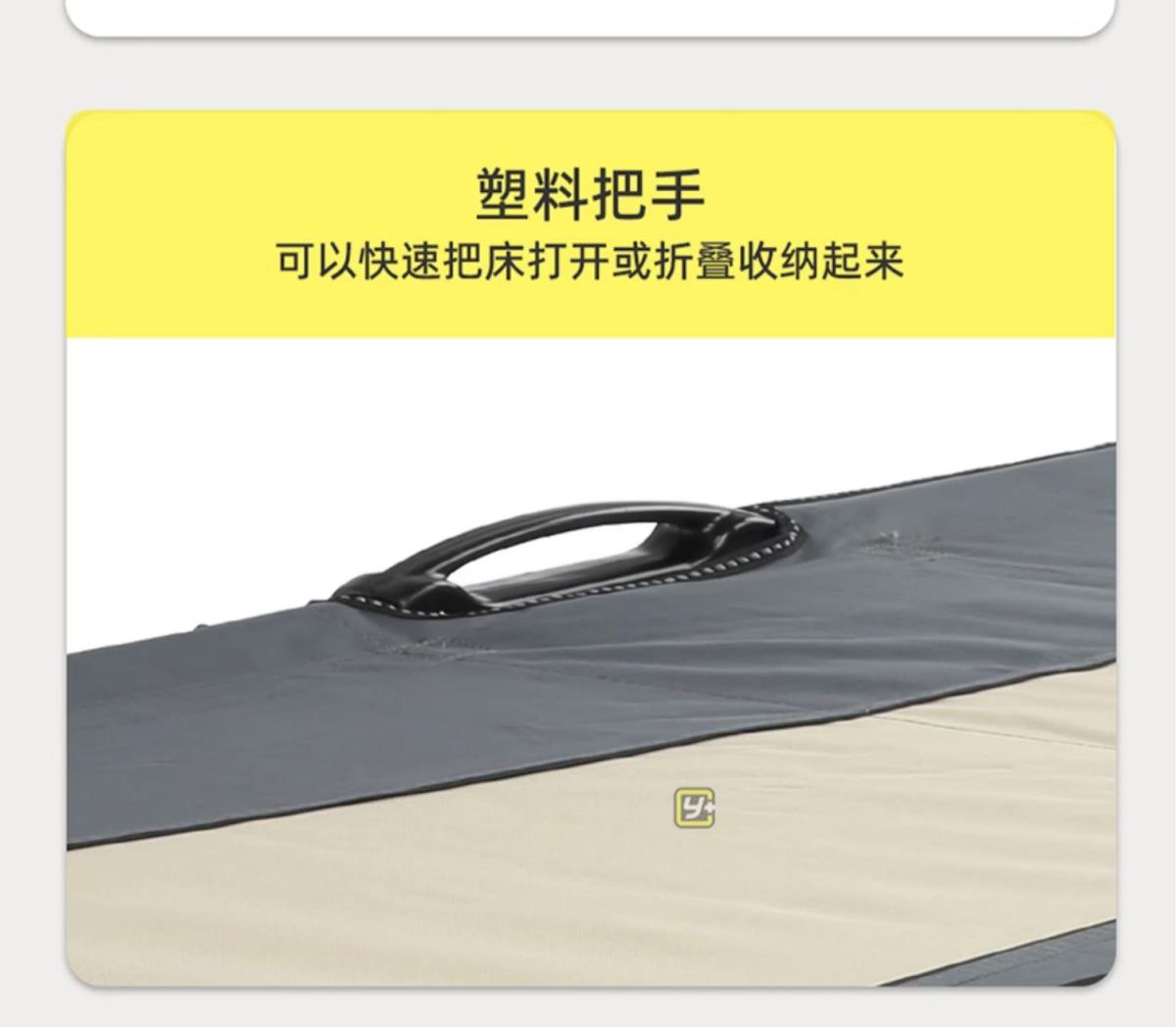 Outdoor car-mounted single-person folding bed, tent, camping cot, moisture-proof, portable travel bed