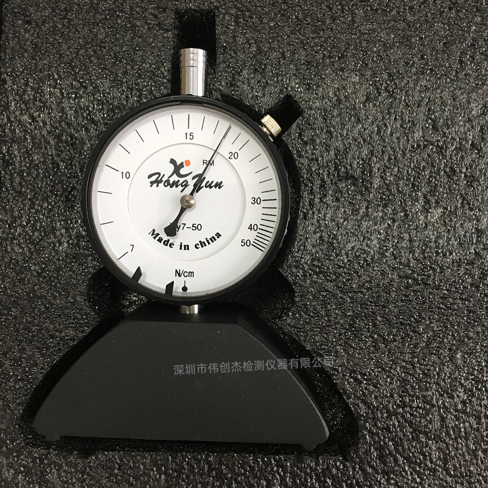 블랙 HY7-50 스크린 장력 미터 스크린 장력 미터 PCB 스크린 인쇄 판 장력 미터 7  50N