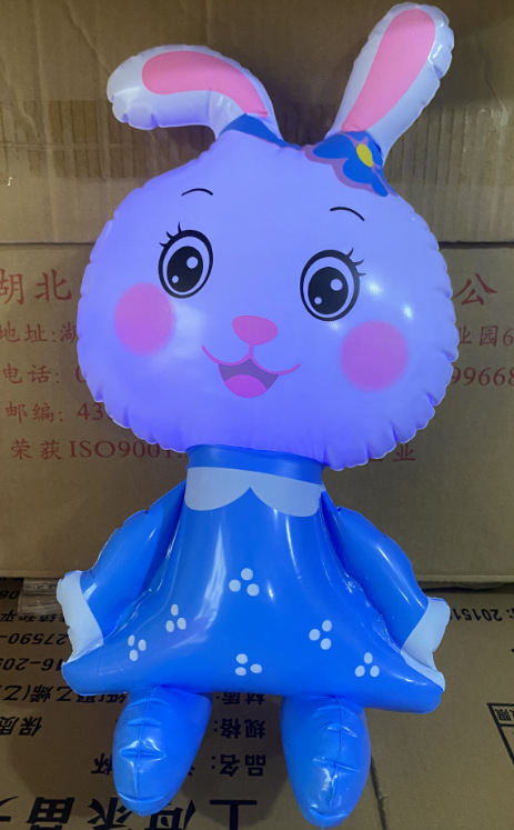 빛이있는 코니 토끼 (파란색)