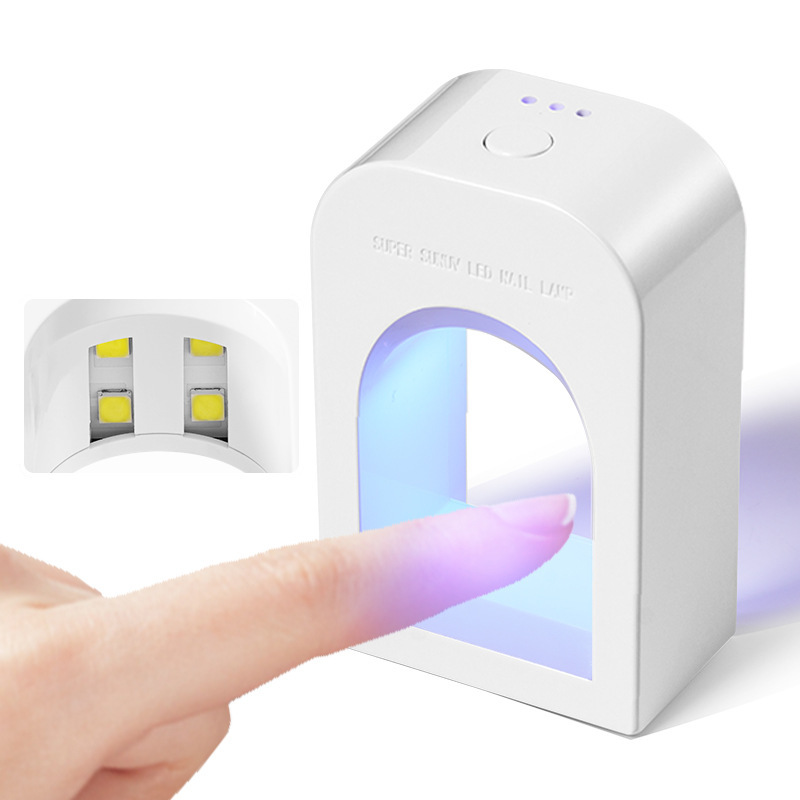 Mini Nail door lamp phototherapy machine special small quick-drying nail polish glue baking lamp dryer lamp home factory