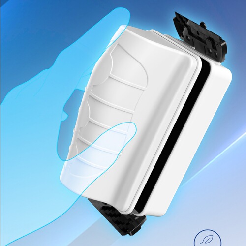 Zhiyang fish tank brush suspended two-way magnetic brush round brush aquarium seastar starfish magnetic brush white new style