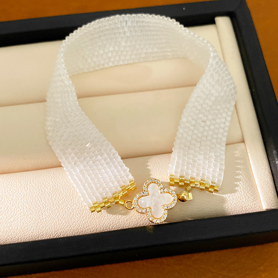 Brazalete - Oro - Blanco