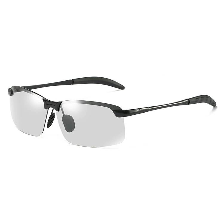 Driving day and night Monkey mosque 3043 Outdoor fishing men's polarized intelligent light sensitive metal discoloration sunglasses