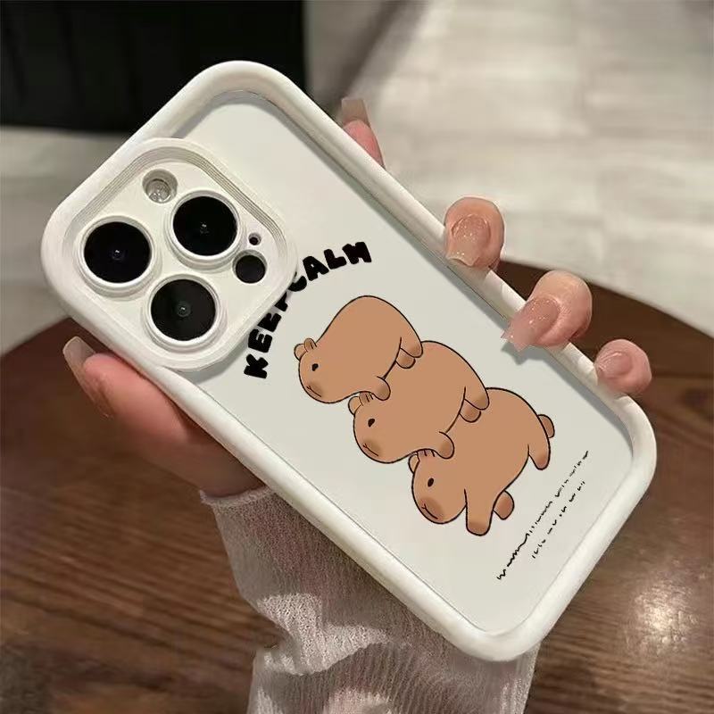 Pareja linda aplicable iPhone 16pro funda para teléfono móvil Apple 15 anti-caída 14 Europa y América 13promax nuevo 12x