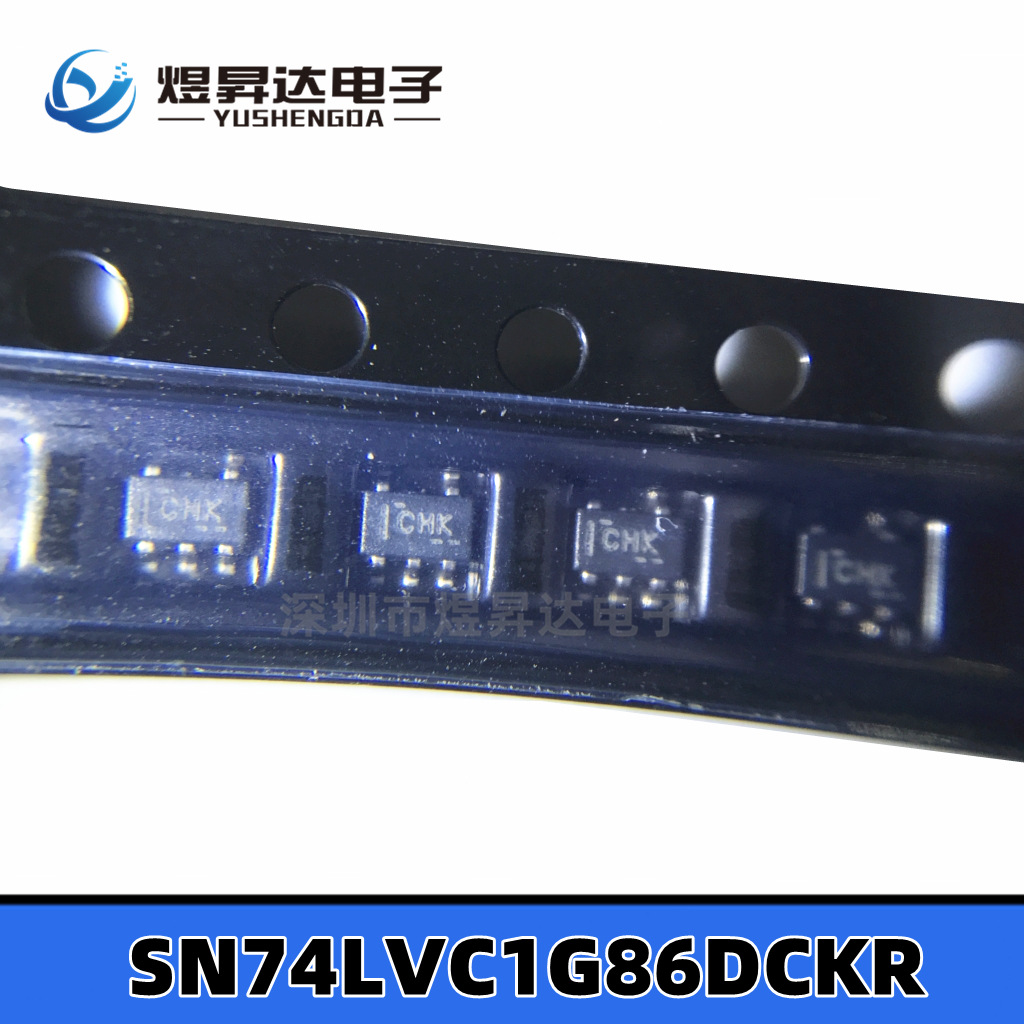SN74LVC1G86DCKR SC70-5/SOT353 丝印CH* SN74LVC1G86DCKT