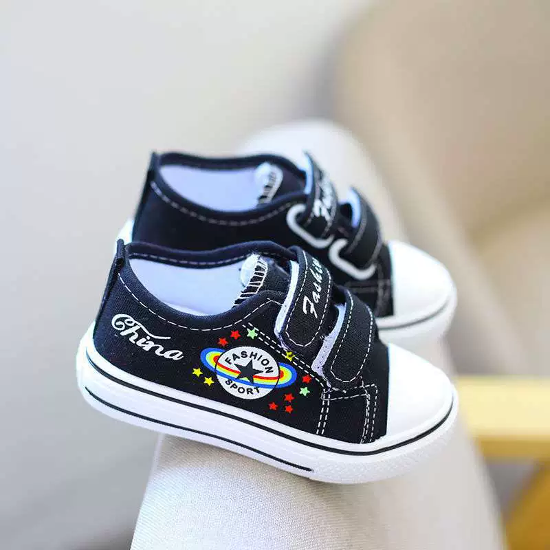 Cloth children's shoes girl's, footwear, autumn, soft sole, 1-3-6 years