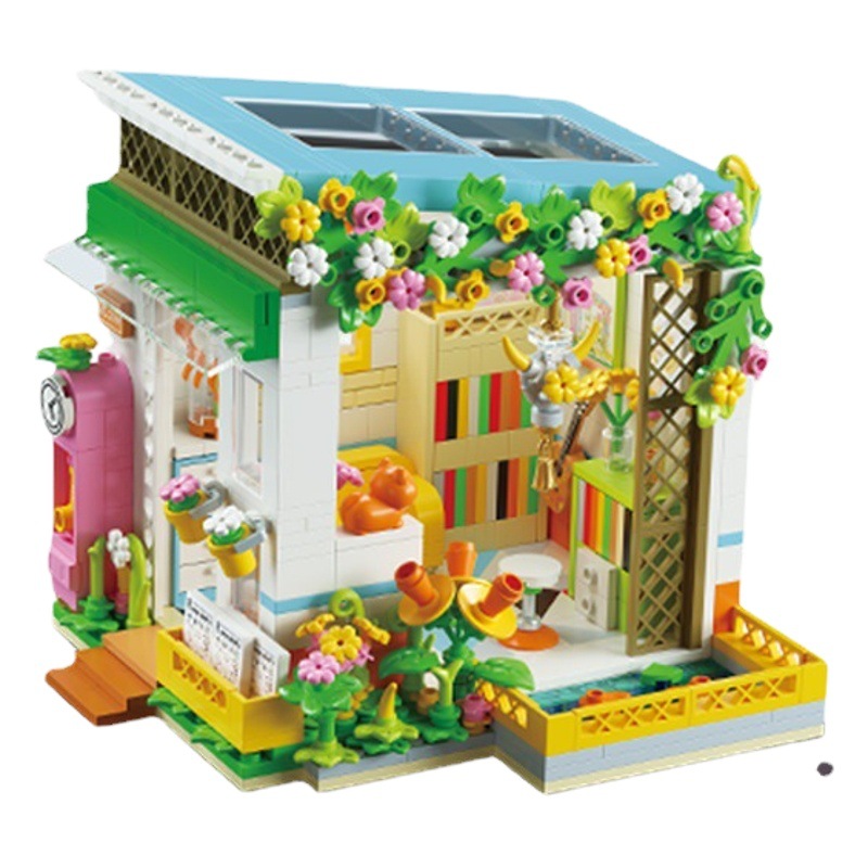 WL micro-partícula rompecabezas micro-partícula ensamblado DIY bloques de construcción de juguete 2033-2036 Street View serie de entrega al por mayor