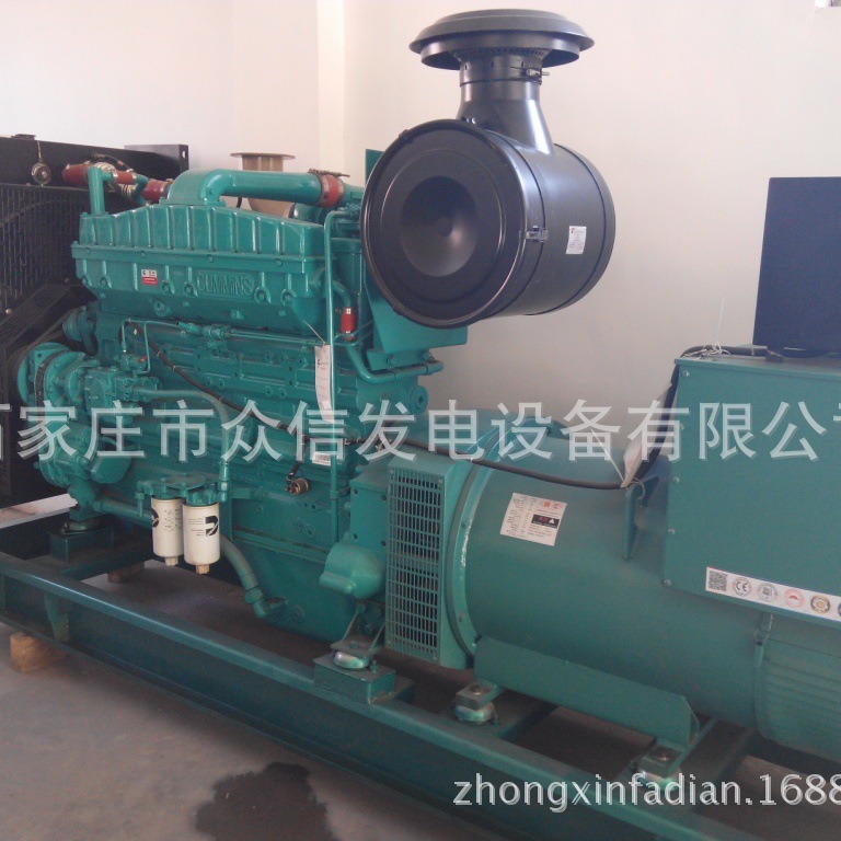 300KW千瓦重庆康明斯柴油发电机组NTA855全铜无刷380V三相 自动化
