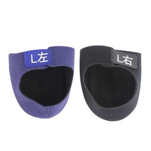 Manufacturers supply new silicone heel pad adjustable gel protection socks decompression pain relief Velcro heel cover