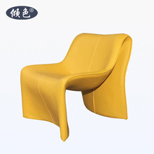 极简躺椅高跟鞋造型椅设计师创意玻璃钢M型靠背异形沙发高跟鞋椅