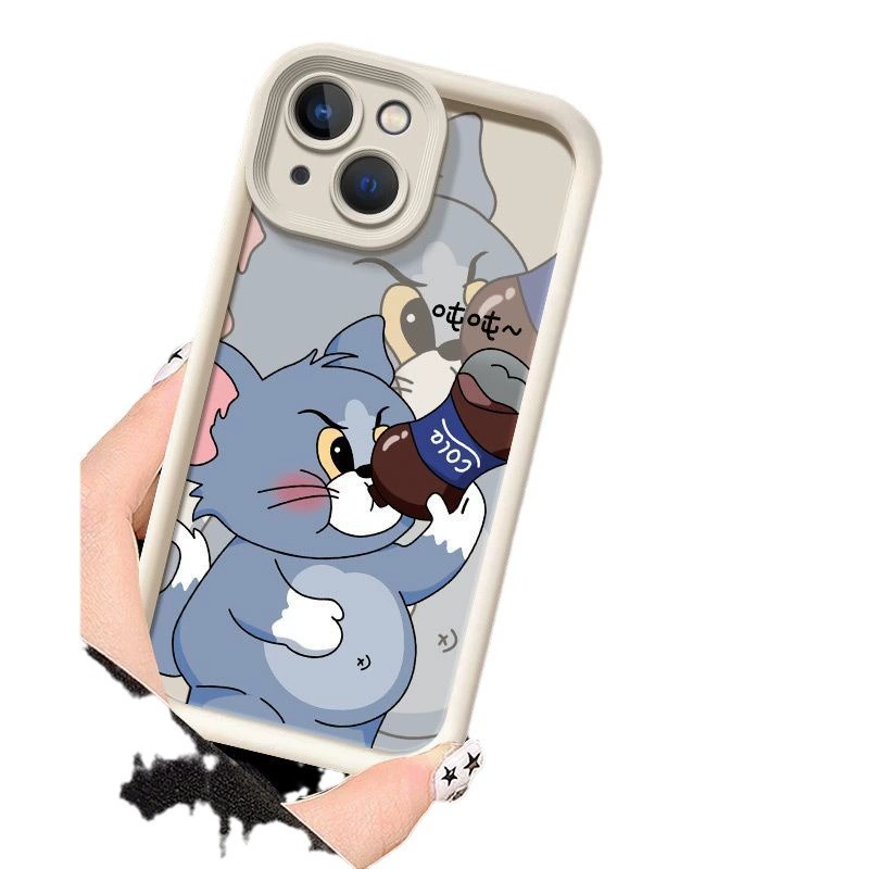 Совместимый с телефоном Apple чехол cartoon милый iPhone 15, iphone, 14promax, защита от падений