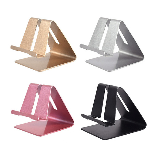 Metal Phone Desktop Stand Tablet Lazy Person Aluminum Alloy Desktop Portable Tablet Pad Universal Manufacturer Wholesale