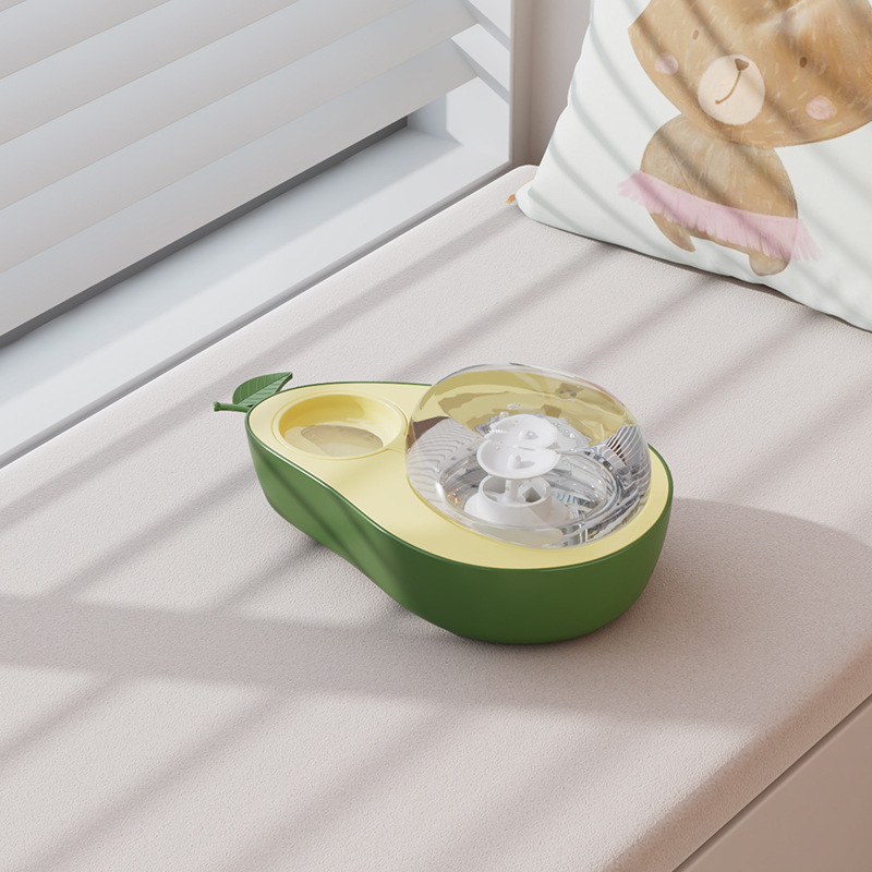 아보카도 녹색 마시는 그릇