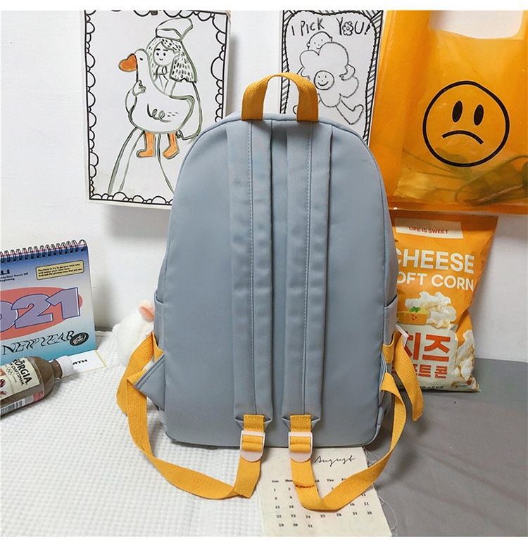 Summer Multi-layer Ultra-light High-capacity Students Backpack display picture 15