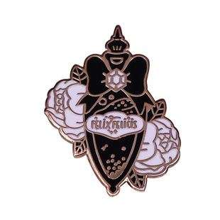 Lucky magic medicine Fu Ling agent brooch magic badge