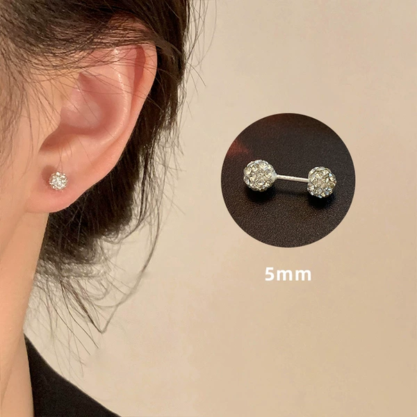 Straight needle double-head drill ball 4MM single